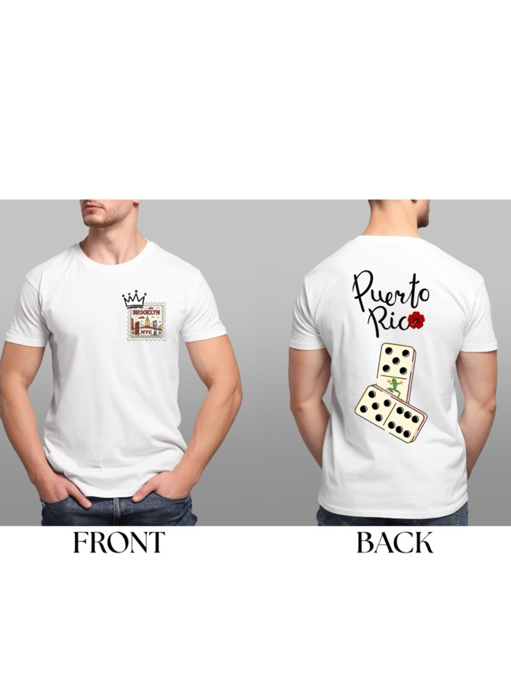 PR NYC Shirt | Puerto Rican Brooklyn Streetwear Tee | Boricua Pride T-Shirt